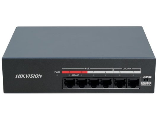 سوئیچ شبکه هایک ویژن مدل DS-XS06-P